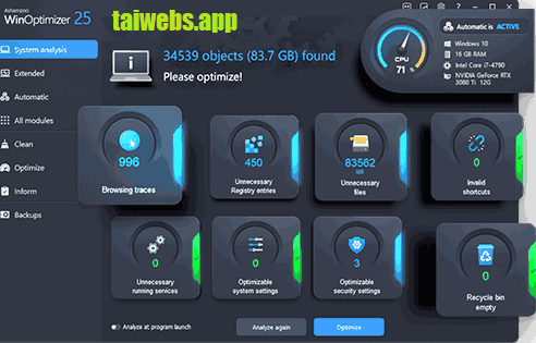 Ashampoo WinOptimizer